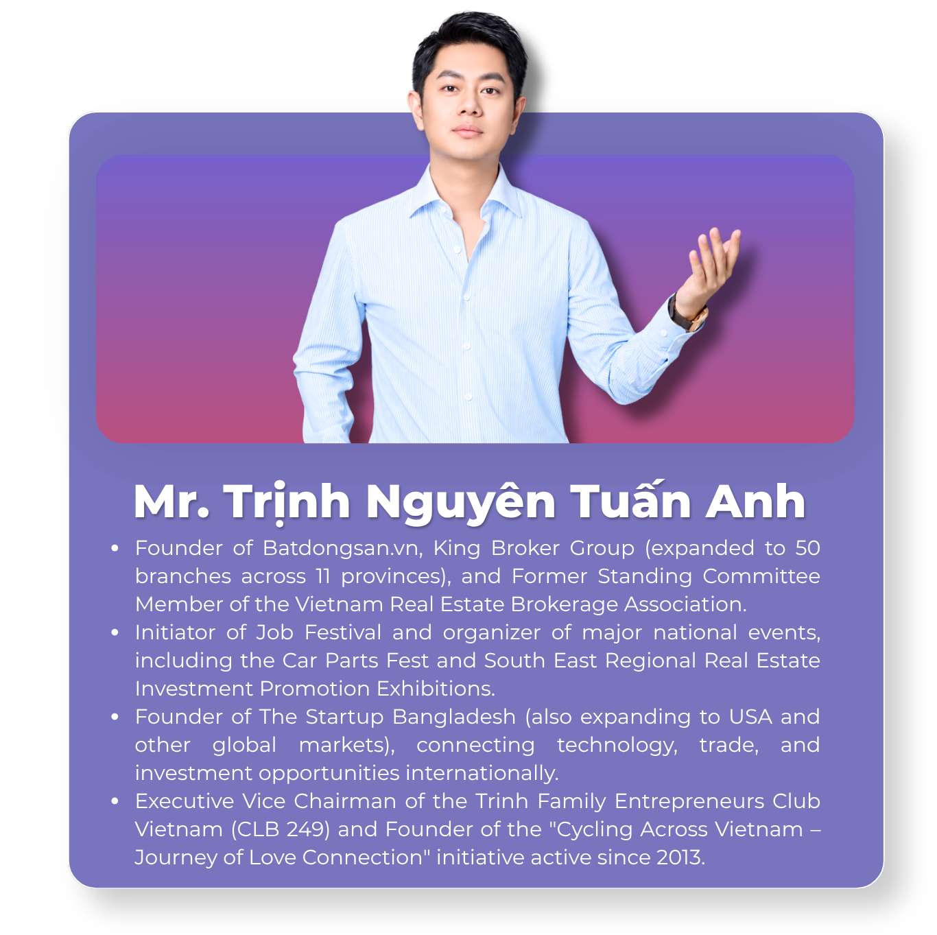 Mr. Trịnh Nguyên Tuấn Anh - Board of Mentors